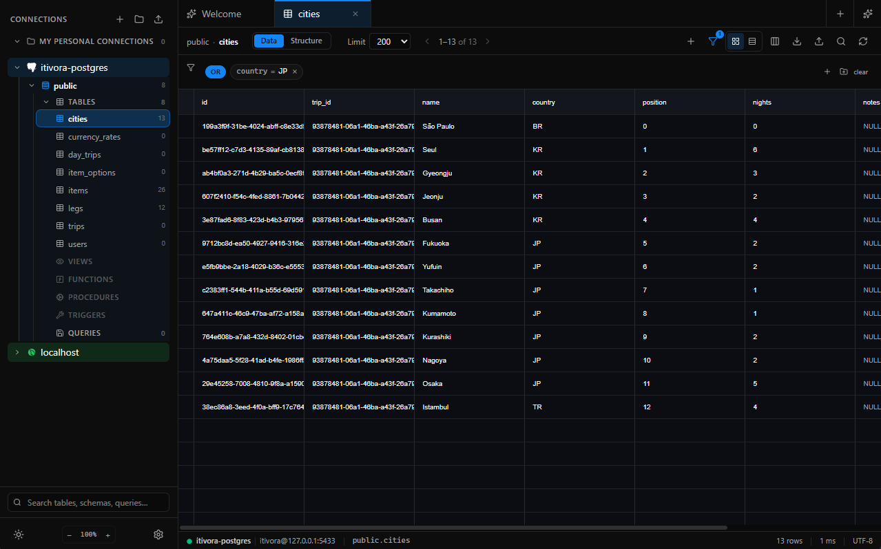BaseMaster query editor